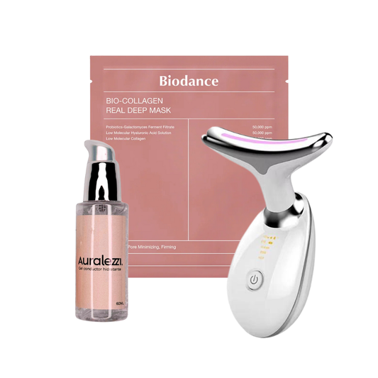 Pack Collagen Pro Auralezzi — LED + GEL + MASCARILLA BIODANCE (Corea)